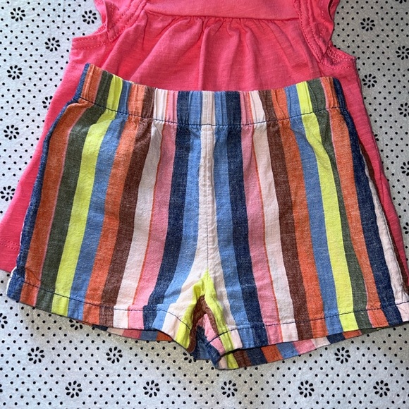 ๐ PRETTY LITTLE GIRLS OUTFIT SIZE 9 MONTHS ๐ - Picture 3 of 6